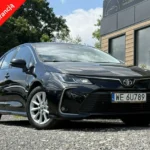 Toyota Corolla czarny Poleasingowy I właściciel Serwis ASO zdjęcie 1